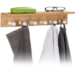 Relaxdays 10020294 porte-serviettes et anneau porte-serviettes