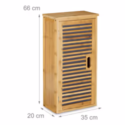Relaxdays 10020301 armoire de rangement de salle de bain Bois - Vue supplémentaire 4