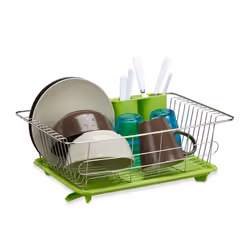 Relaxdays 10020481, Vert, Acier inoxydable, Plastique, Acier inoxydable, 400 mm, 300 mm, 155 mm, 700 g