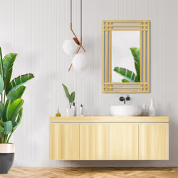 Relaxdays 10020483 miroir mural