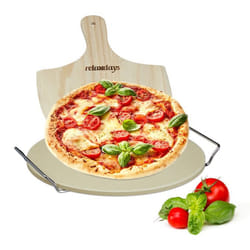 Relaxdays 4052025204914 pelle à pizza Bois