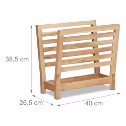 Relaxdays 4052025206567 porte-magazines Bois