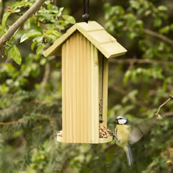 Relaxdays 10020730 mangeoire pour oiseau Bois Support