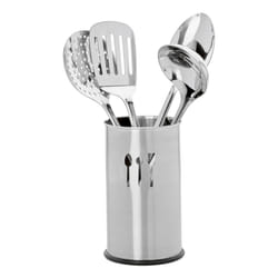 Relaxdays 10020843 Ensemble d'ustensile de cuisine 5 pièce(s) Acier inoxydable