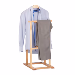 Relaxdays 10021319, Valet de nuit, Bois, Bois, 470 mm, 500 mm, 102 mm