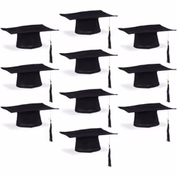 Chapeau américain de fin d’études noir pour les futurs diplômés : de licence, master, écoles, universités etc. Faites de votr ...