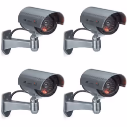 Renforcer la sécurité de votre intérieur et à l'extérieur de votre maison avec cette caméra de surveillance factice qui donne ...