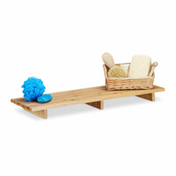 Relaxdays 10021555 Bois Bambou