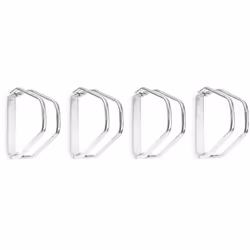 Description générale Ce range-vélo en lot de 4 est conçu pour un rangement efficace et sécurisé. Il peut être fixé au mur, pe ...