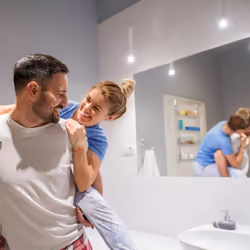 Relaxdays Organiseur de porte étagère de porte salle de bain cuisine à suspendre rangement mural chrome HxlxP: 112 x 45 x 23 cm, argent - Vue supplémentaire 5