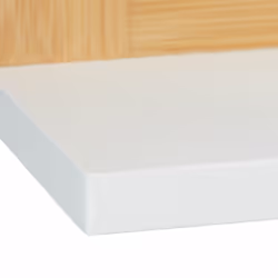 Relaxdays - Miroir mural tablette, Glace bois lamelles, entrée, salle de bains, bambou, hlp 61 x 53 x 15 cm, nature/blanc - Vue supplémentaire 7