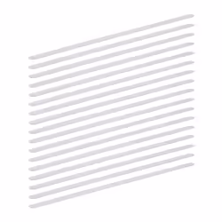 Relaxdays 10022314, Transparent, Poly-acétate de vinyle (PEVA), 0,63 m, 30 mm, 17 pièce(s)
