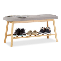 Relaxdays 4052025223403 Organisateur pour chaussures Ouvert Gris, Bois