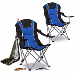 Soyez assis confortablement grâce aux accoudoirs, au dossier inclinable et à l’assise rembourrée de cette chaise de jardin. O ...