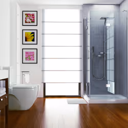 Relaxdays - Ensemble support brosse wc porte-papier toilettes fer chromé serviteur HxlxP: 66x20x13 cm, noir/argenté