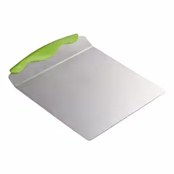 Relaxdays 10022779, 240 mm, 200 mm, 2 cm, 250 g, Argent, Vert, Acier inoxydable, Acier inoxydable