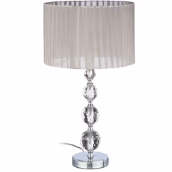 Description générale Cette lampe de chevet est élégante et polyvalente, idéale pour un usage quotidien. Son abat-jour cylindr ...