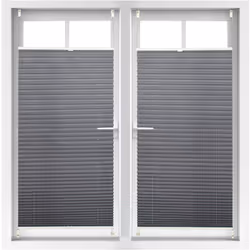 Protégez-vous des regards curieux et indiscrets sans trop assombrir votre pièce pour autant avec ce store gris pliable. Le st ...