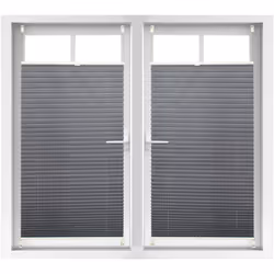 Protégez-vous des regards curieux et indiscrets sans trop assombrir votre pièce pour autant avec ce store gris pliable. Le st ...