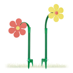 Relaxdays 10023168 arroseur Plastique Vert, Rouge, Jaune