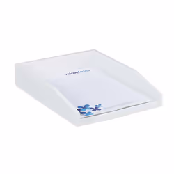 Relaxdays 10023236, Bambou, Blanc, A4, 250 x 335 x 65 mm, 700 g, 230 x 320 x 55 mm
