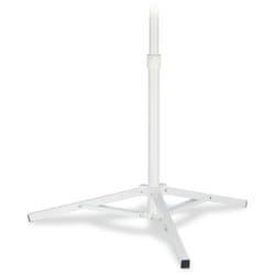 Relaxdays - Pied de parasol, Porte parasol, manche 25-32 mm, Socle trépied, jardin, terrasse, HxLxP 55 x 67 x 67 cm, blanc