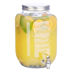 Relaxdays 10023431 Carré Verre, Plastique, Acier inoxydable Transparent