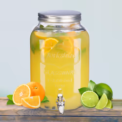 Relaxdays 10023431 Carré Verre, Plastique, Acier inoxydable Transparent