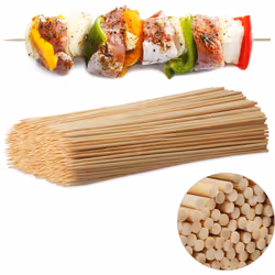 Avec cespics en bambou, vous serez déjà parfaitement équipé pour la prochaine saisondes grillades. Préparez de délicieuses br ...