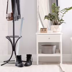 Relaxdays 10023689 Argent 700 mm