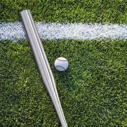 Relaxdays 10023945 batte de baseball Alliage Acier inoxydable
