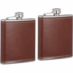 Cette flasque sera votre compagnon idéal lors de séjours en camping ou en festival. Cette flasque de poche au design arqué cl ...
