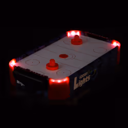 Relaxdays 10024098 table de air hockey Table de hockey sur coussin d'air Adulte Multicolore