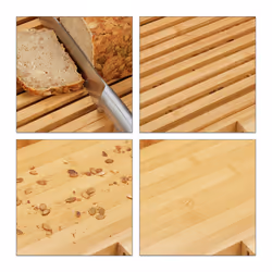 Relaxdays 4052025246129 planche à découper pour cuisine Rectangulaire Bambou Naturel - Vue supplémentaire 6