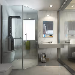Armoire de Toilette 1 Porte Miroir 3Tablettes Prise Courant Meuble Mural Placard sdb, 55x35x12 cm, Blanc - Relaxdays