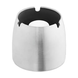 Relaxdays 10024998 cendrier Rond Acier inoxydable