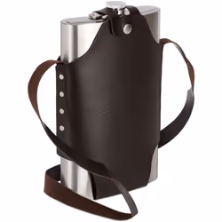 Que ce soitpar sa taille ou son contenu, cette flasque XXL en acier inoxydable fait la joiede chacun. Comme bouteille origina ...