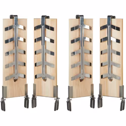 Apportez de la diversitélors de vos barbecues avec ce lot de 4 planches à saumon. Les planches nontraitées en bois de cèdre s ...