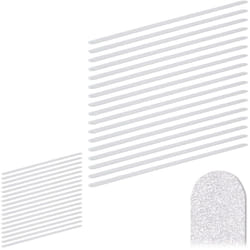 Relaxdays - Bandes antidérapantes, set de 34, longueur 60 cm escalier carrelage autoadhésif douche, transparent