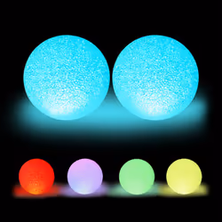 Laissezvous enchanter par les belles ampoules colorées de cette boule lumineuse. Laboule LED change constamment de couleur en ...