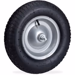 Si vous avez besoin d’une roue pour votre brouette de jardin, optez pour cette roue en caoutchouc 4.80 4.00-8. La roue en air ...