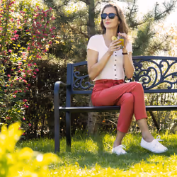 Relaxdays 10026114 banc de jardin