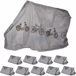 Si vous n’avezpas la possibilité de ranger votre vélo, alors ce garage à vélo en lot de 10 est exactement ce qu’il vous faut. ...