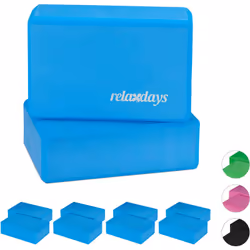 Ces blocs de yoga colorés viennent en paquet pratique de dix. Ils sont l’outil parfait pour un certain nombre d’exercices de  ...