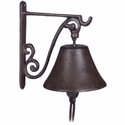 La clochette pour porte en fonte assorti des beaux oiseaux embellit les porches; terrasses et jardins. A côté de la porte et ...