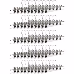 Ce lot de 50 cintres vous assure un peu d’ordre dans votre placard! Les deux pinces en caoutchouc sont flexibles tout en étan ...