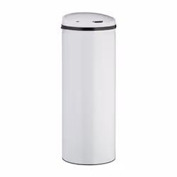 Relaxdays 10026542, 50 L, Blanc, Plastique, Acier inoxydable, 30 cm, 800 mm, 2,7 kg