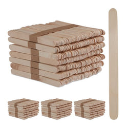 Bâton de glace en bois 2000 pièces bâtonnets bricoler DIY déco H x L : 115 x 1 cm nature