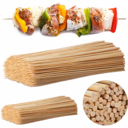 Avec cespics en bambou, vous serez déjà parfaitement équipé pour la prochaine saisondes grillades. Préparez de délicieuses br ...
