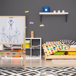 Relaxdays 10027240 tableau à craie et accessoires Vert Métal, Plastique, Bois